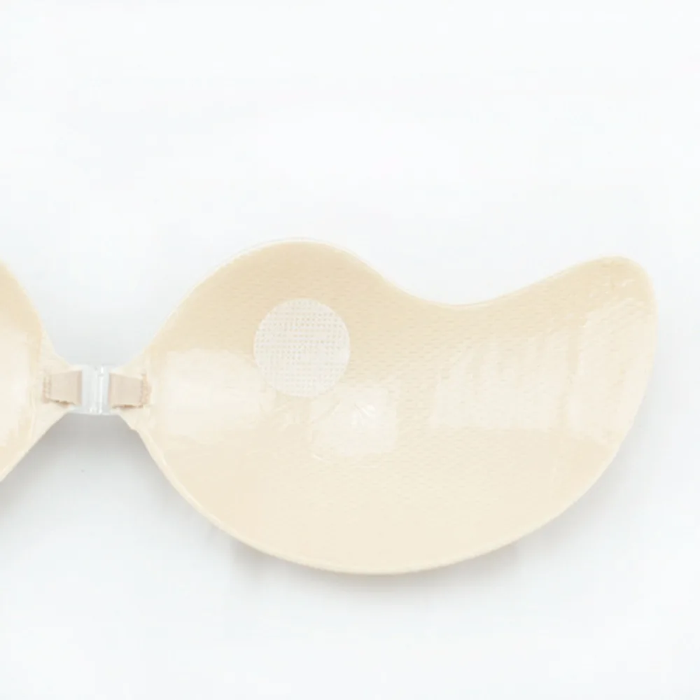 Женский бюстгальтер с пуш апом невидимый самоклеящийся силиконовый без бретелек
