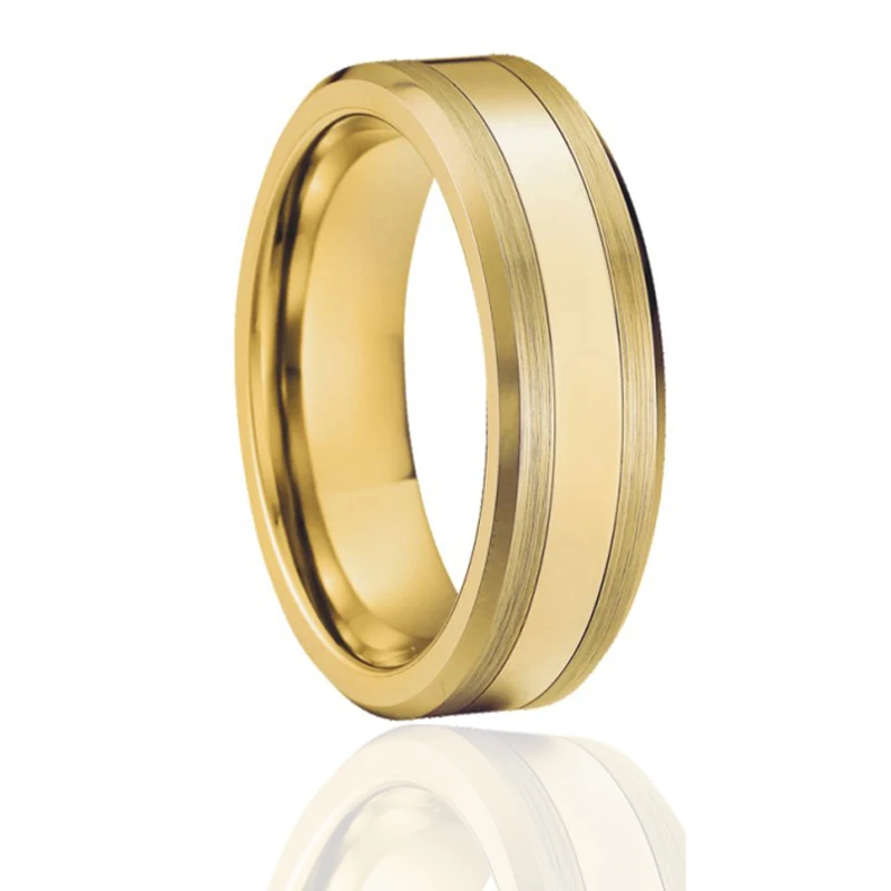 ring for men Love Alliances ювелирные изделия из карбид вольфрама предложение Свадьба пара обручальные кольца набор для мужчин и женщин золотой цвет 6 мм - Цвет основного камня: ring for men