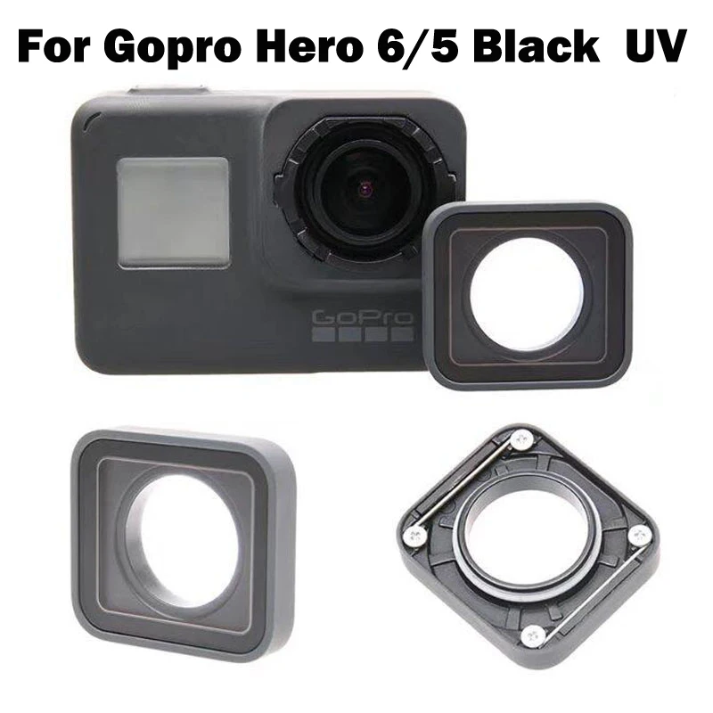 Сменный защитный чехол для объектива камеры Gopro Hero 7 5/6 black|Крышки объектива| |
