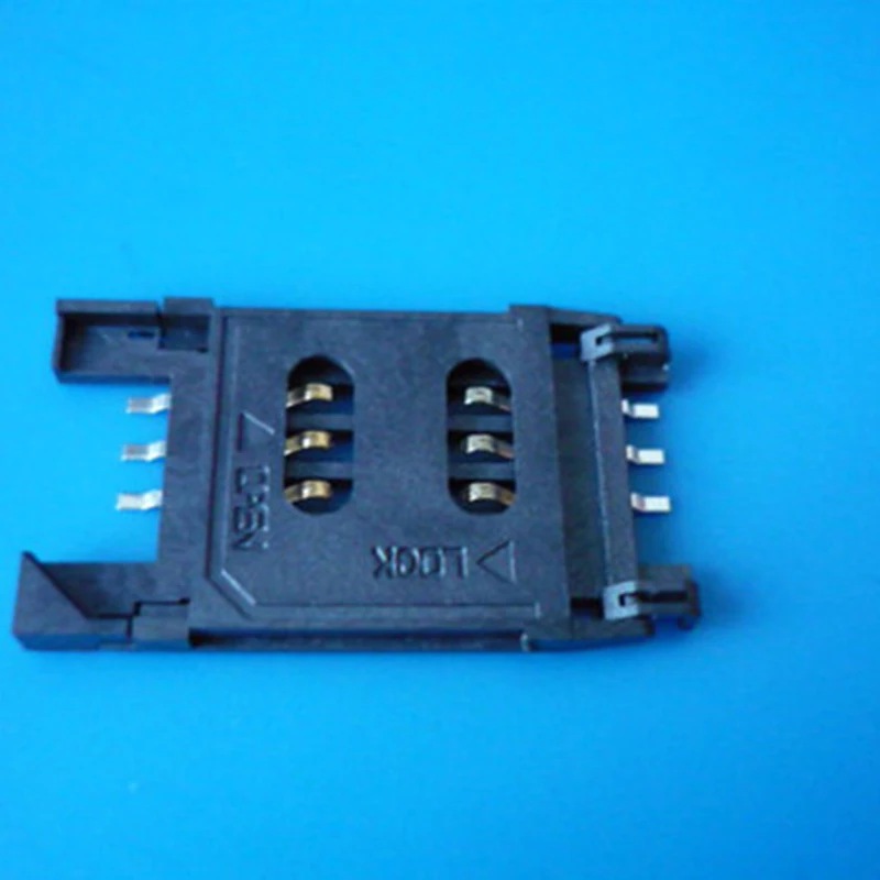 Флип разъем с 6 контактами для разных модулей связи: SIM300/300S/340S/C|holder for|holder cardmodule