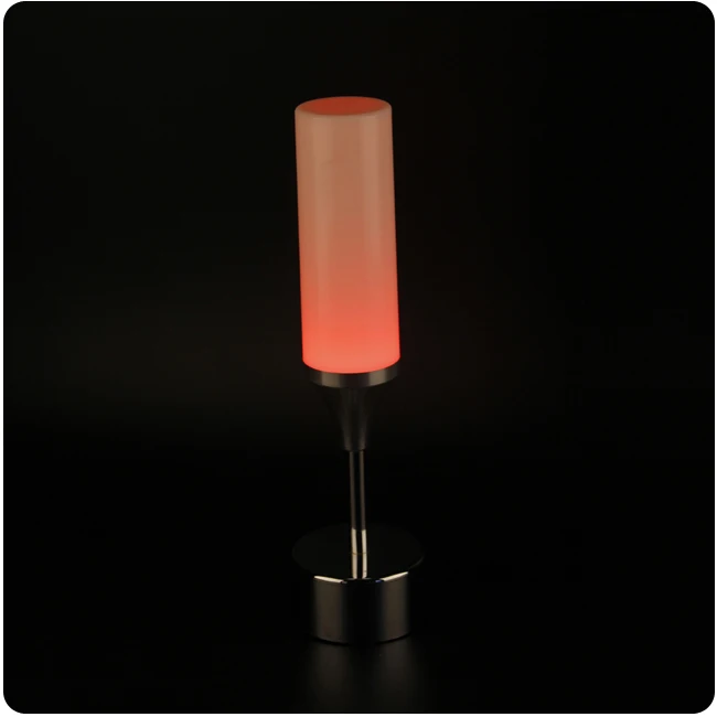 

7 Color Changing ABS Pub Hotel Battery Operated LED Decorative Table Lamp with flashing color change 50pcs/lot Free shipping