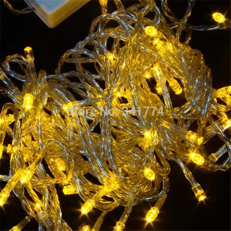 30 м Гирлянды светодиодные огни Рождество дерева Гарланд Шторы Люстра для отдыха