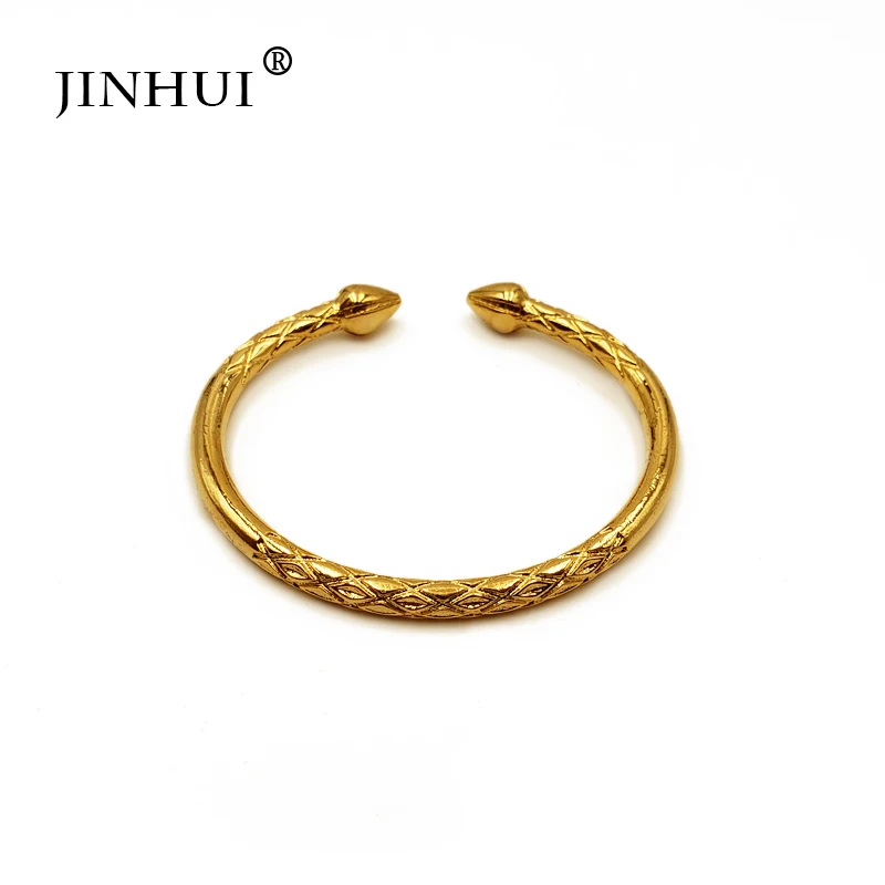 Jin Hui новые модные браслеты золотого цвета для женщин невесты