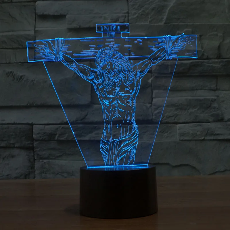 

3D ночник с Иисусом