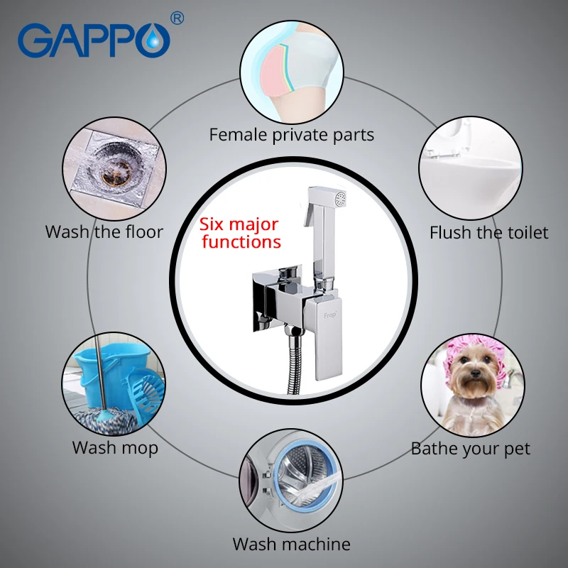 FRAP Смесители для биде смеситель холодной и горячей воды мытья мусульманский