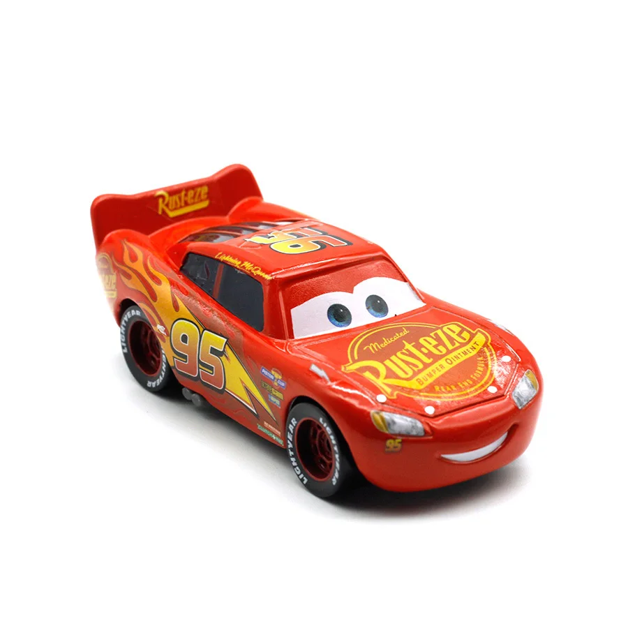 Disney Pixar Cars 2 Lightning McQueen Mater 1:55 литой металлический сплав модель автомобиля подарок