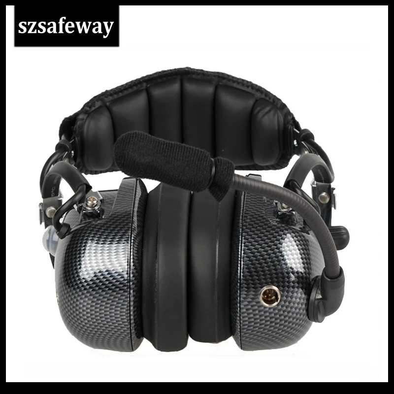 Szsafeway Новая двухсторонняя радио шумоподавляющая гарнитура для Hytera PD780 PD785 |