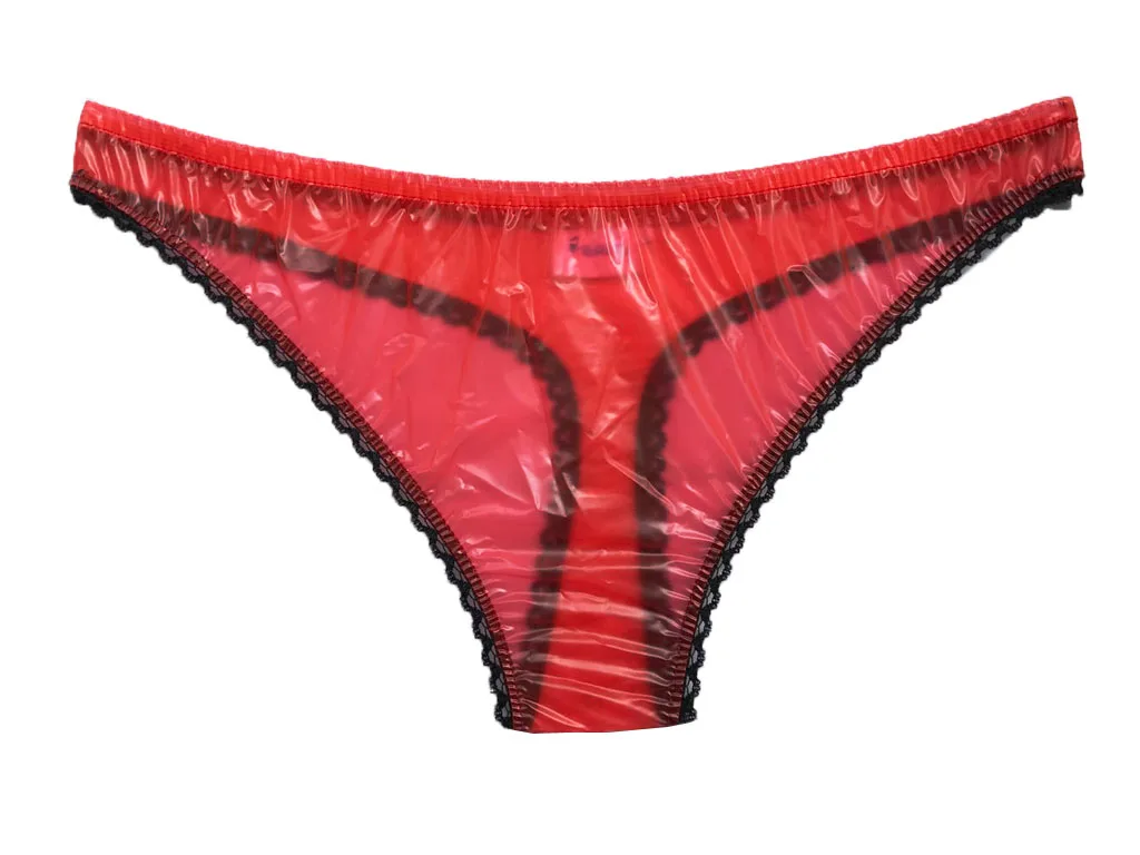 Haian ПВХ стринги кружевные трусики женские трусы T-08