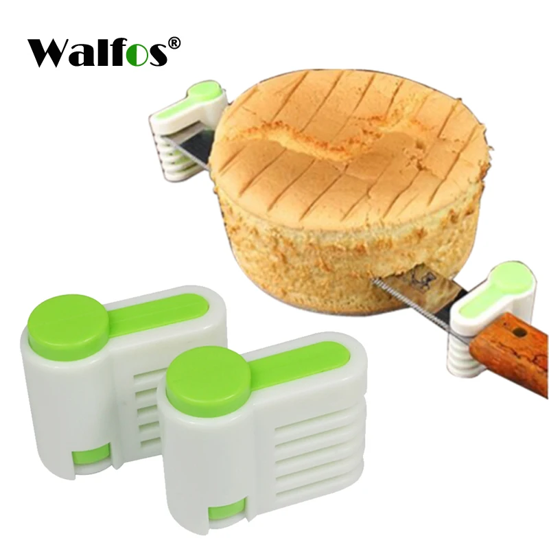 WALFOS 2 шт. 5 слоев хлеборезку Еда Класс Пластик форма для выпечки хлеба резак