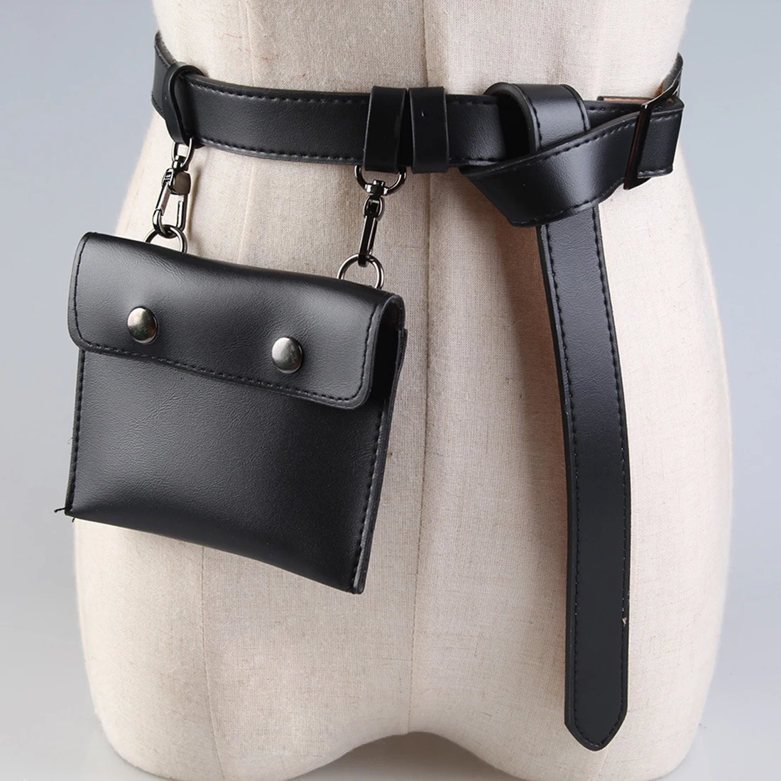 Поясная Сумка для телефона мини сумка в стиле ретро из искусственной кожи|leather belt