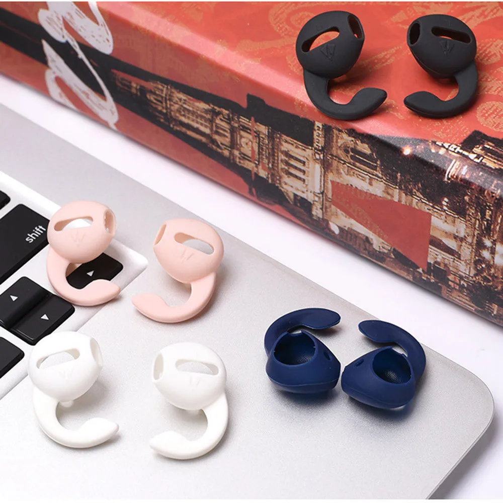 2 шт. силиконовый чехол для наушников Apple AirPods противоскользящий замена крышки