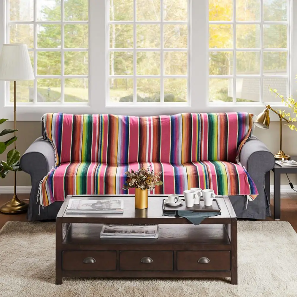 Этнический стиль пляжное одеяло хлопок мексиканский индийский ручной работы