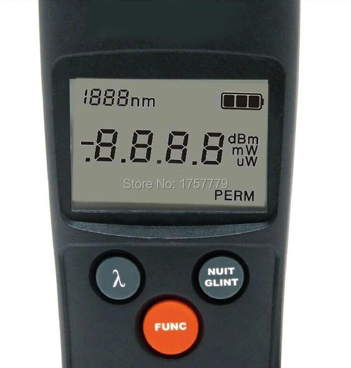 Параметры 4 в 1 волоконно-оптический измеритель мощности шесть источников волны