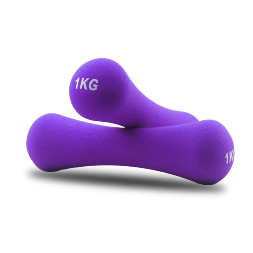 Гантели Crossfit для женщин гимнастическое оборудование фитнеса вес 1 кг похудения