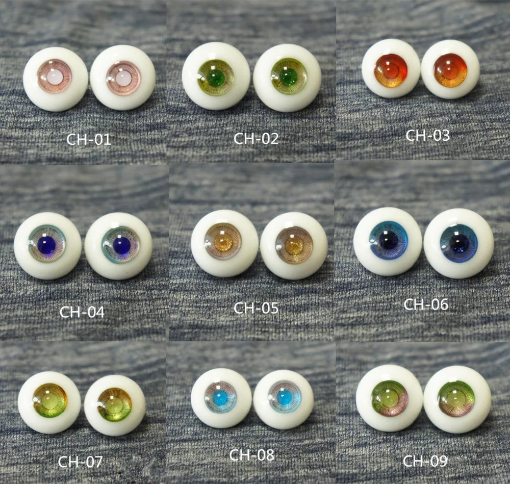 Стеклянная кукла ECH BJD серии 1/12 1/8 YOSD MSD SD eyes 22 см 24 ручная работа стеклянная eyes|doll