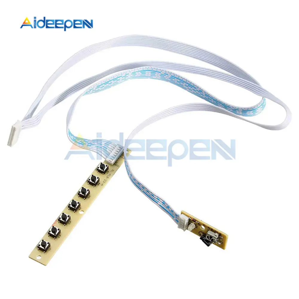 7 клавишный переключатель ТВ V29 V59 Edge клавиатура с многофункциональным