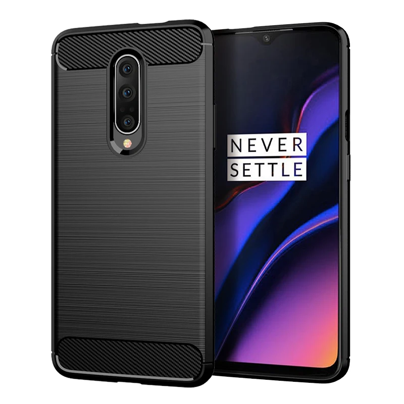 For Oneplus 7 Pro Case Silicone Rugged Armor Soft Cover One Plus Phone Cases Fundas Coque |