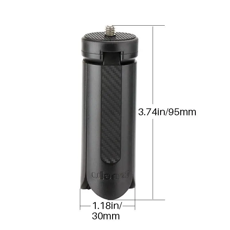 Портативный мини-штатив Ulanzi 1/4 для GoPro SJCAM YI 4K Крепление камеры для телефона Zhiyun Smooth 4 DJI OSMO Feiyu Vimbal аксессуары