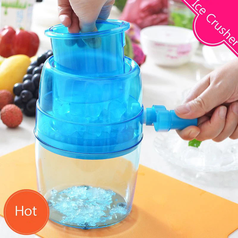 Ручная дробилка для льда/бритвы домашнего использования мини машина