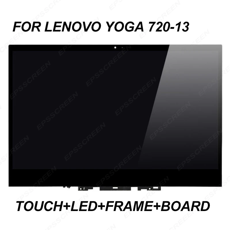 13 3 &quotдля Lenovo Yoga 720-13IKB 5D10N24290 ЖК-панель сенсорный экран дигитайзер в сборе + рамка fhd