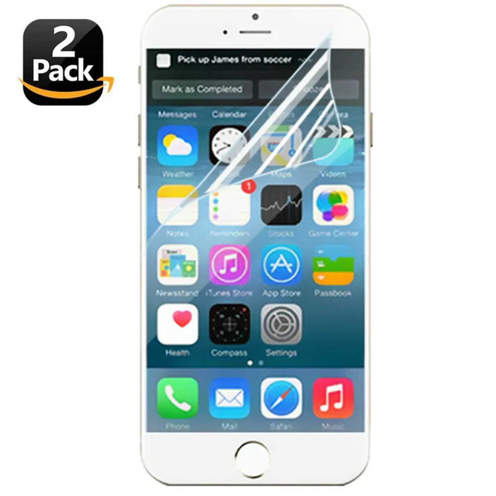 2 шт./лот Защитная пленка для экрана Iphone 6 6S 7 8 X XS мягкая Взрывозащищенная защитная