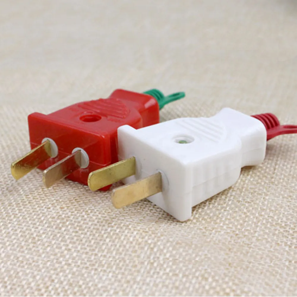 1 шт. штепсельная вилка стандарта США может подключаться к проводам Бесплатная