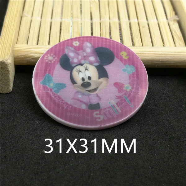 31x31 50 шт./партия, размеры 34*35 мм, Классическая мышка - Цвет: 31x31