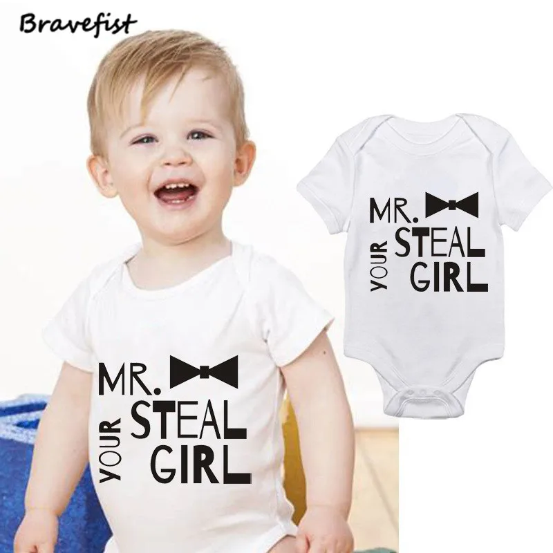 Monos reci&eacute;n nacidos con estampado de lazo, ropa para ni&ntilde;os y ni&ntilde;as de 0 a 24 meses, monos infantiles de manga corta, monos de moda-4