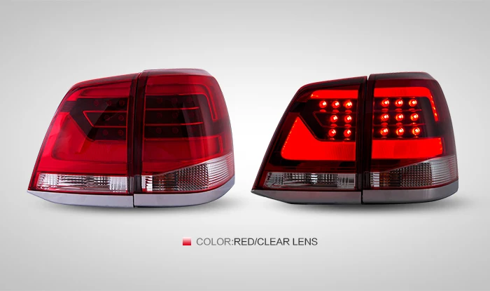 V2 for Toyota Land Cruiser LED Rearlights Assembly 2008-2011 Rear lights Car Modified lamps High quality | Автомобили и мотоциклы