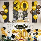 50 украшения на день рождения для взрослых 30 40 50 60 лет, баннер с декором на день рождения,  воздушный шар Globos 50, на годовщину свадьбы