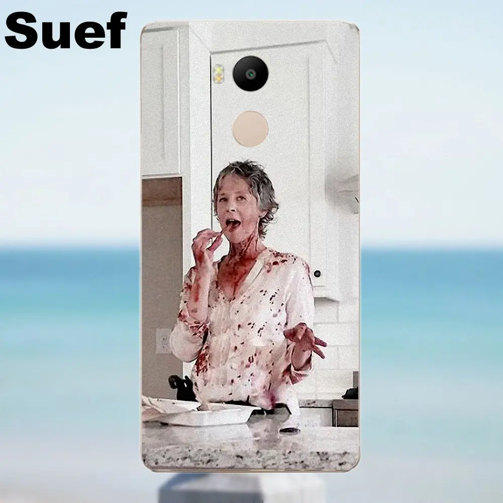 Оригинальный термополиуретановый чехол Suef The Walking Dead Zombie для Xiaomi Redmi 4 3 3S Pro Mi3 Mi4 Mi4i