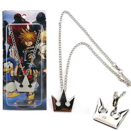 Kingdom игрушки сердечки Сора ROXAS модель ожерелье-кукла рисунок кулон | Игрушки и