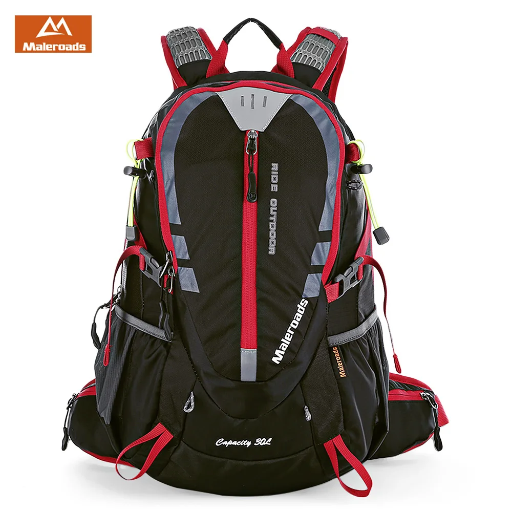 Maleroads 30L Спорт на открытом воздухе влагонепроницаемый рюкзак нейлон для пеших