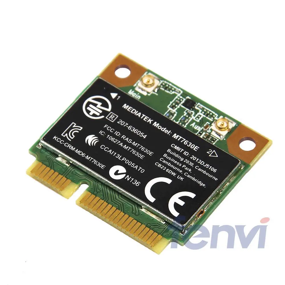 Новый Mediatek MT7630E 802.11b/g/n 150 Мбит Беспроводной Wi-Fi Bluetooth 4.0 WLAN Половина Мини PCIe карты