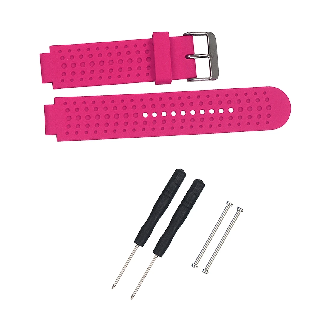 Сменный ремешок из мягкого силикона для часов Garmin Forerunner 230/235/220