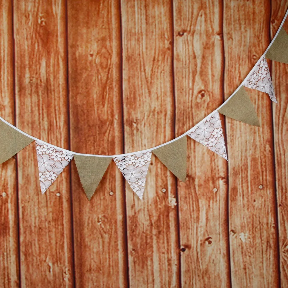 3 м 12 Мешковина для флагов цветочное кружево свадебное украшение баннеры