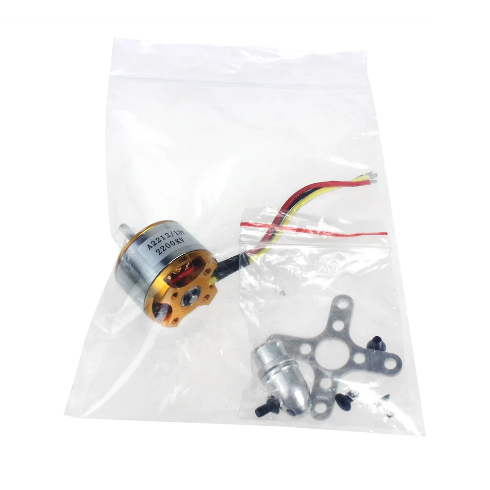 F02048 A 2212 A2212 2200KV бесщеточный мотор с внешним ротором 6T для радиоуправляемого