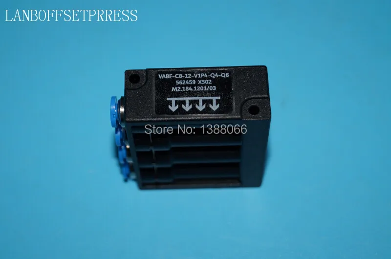Дистрибьютор LANBOFFSETPRESS M2.184.1201 QS 4 6 SM74 SM52 SM102 CD102|valve 1/2|valve 12valve 1&quot |