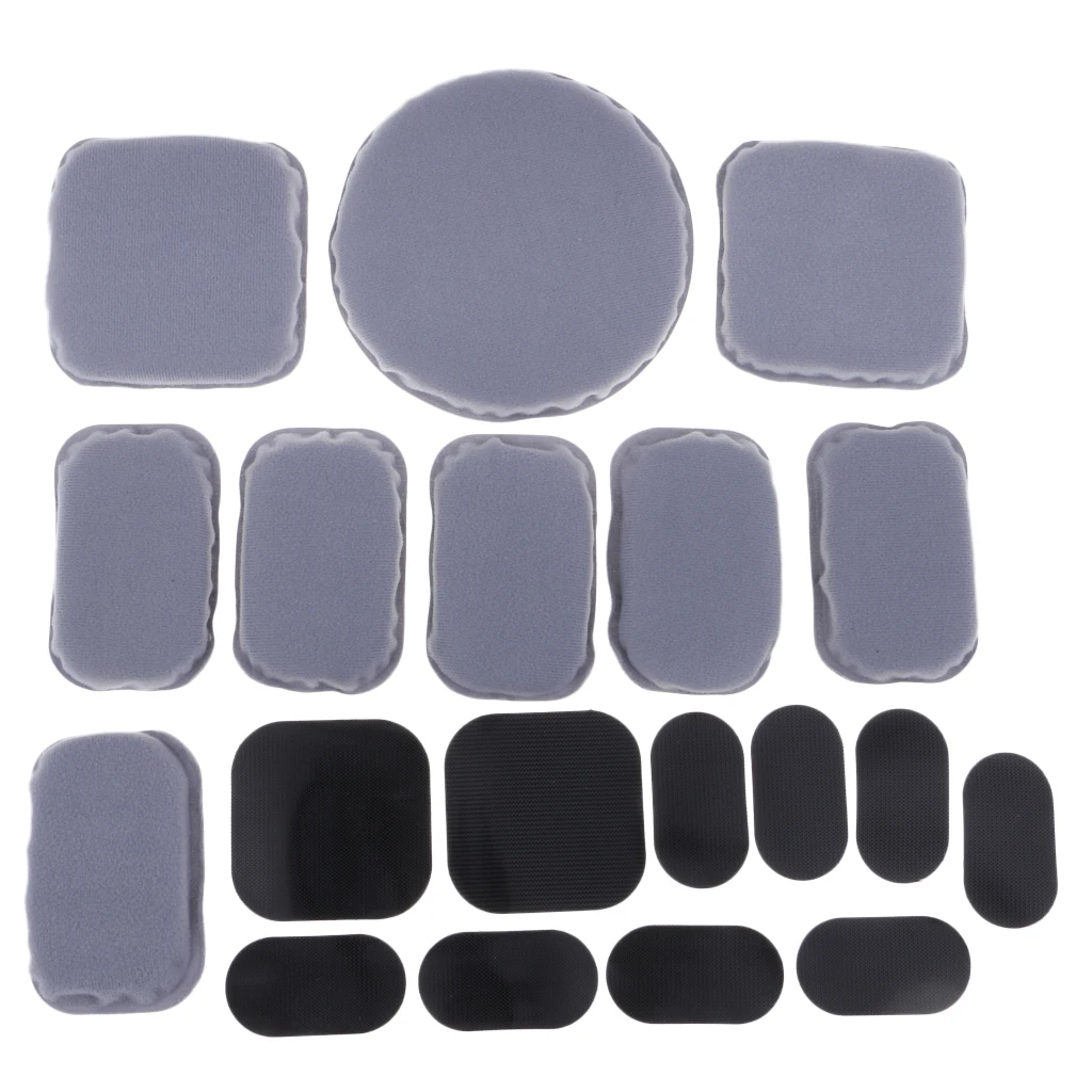 1 Set 19 Pcs Universal Comfort Replace Foam Pads Padding Accessories Kits For Fast Helmet Mich/ACH/USMC/PASGT Style | Спорт и