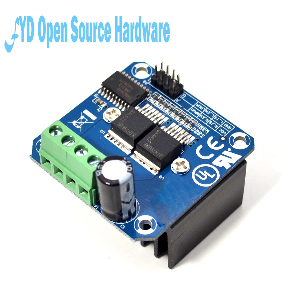 10 шт. двойной BTS7960 43A h мост мощный модуль драйвера двигателя/diy умный