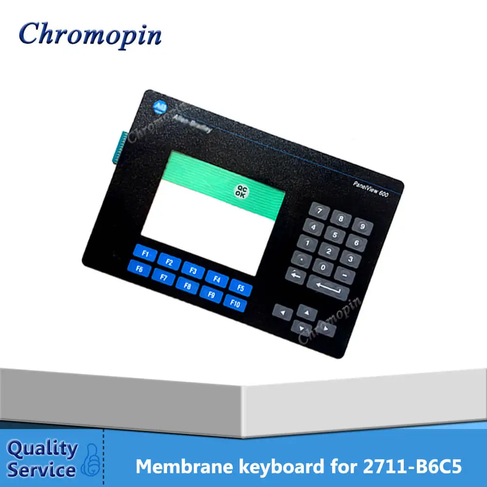 

Membrane switch keyboard for AB 2711-B6C5 PanelView Standard 600 Color Membrane keypad