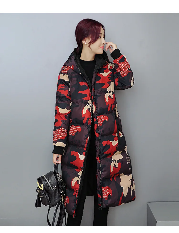 Новинка Брендовые женские зимние куртки пальто из 90% хлопка очень теплые