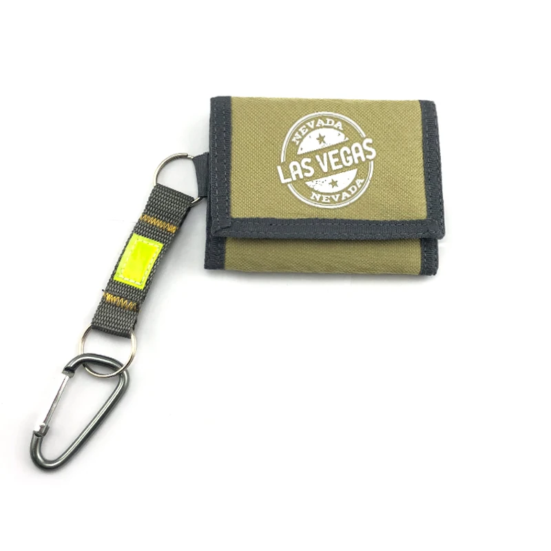 SW2182ArmyGreen BELLO TUTTI, холщовые мужские кошельки, кошелек на застежке, мужской тройной короткий кошелек, держатель для id карты, сумки для денег, клатч, портмоне, карман - Цвет: SW2182ArmyGreen