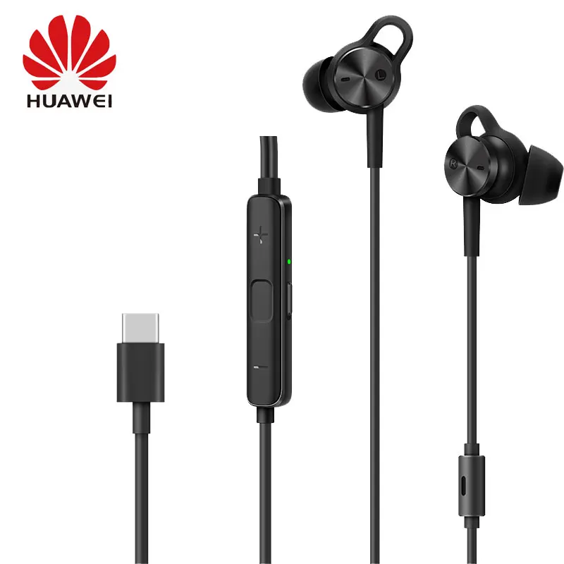 Наушники HUAWEI с активным шумоподавлением 3 CMQ3 USB Type C разъем гарнитура гибридные