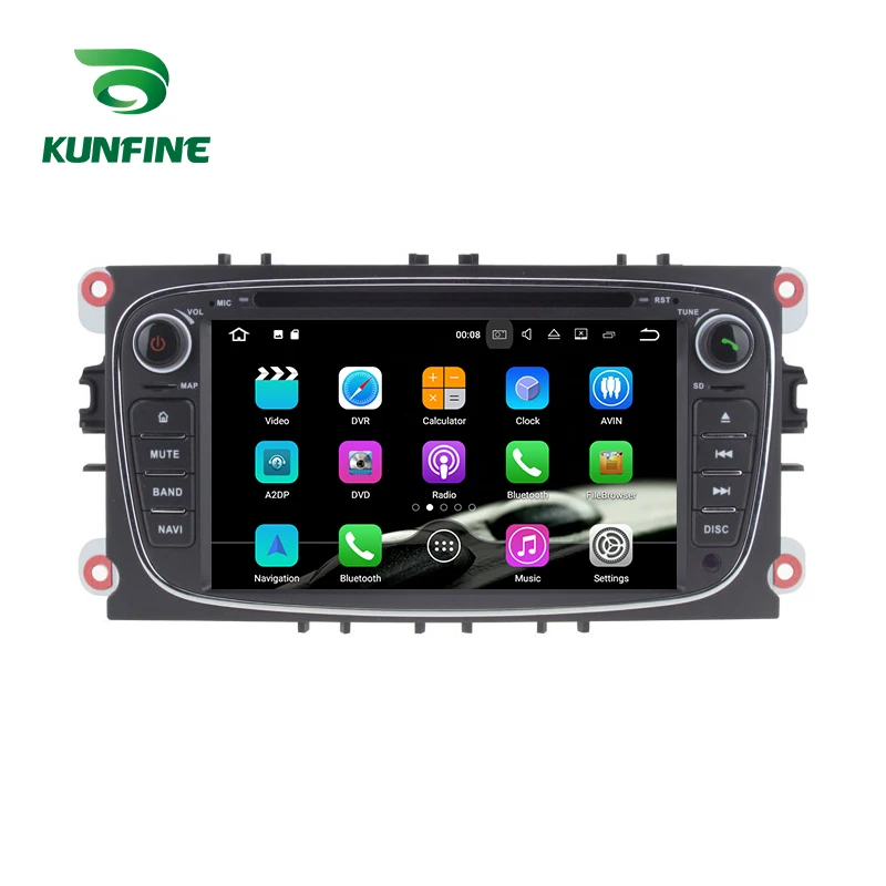 Android 9.0 Core PX6 A72 Ram 4G Rom 64G Car DVD GPS Multimedia Player Stereo For FORD Focus 2007-2010 Radio Headunit | Автомобили и