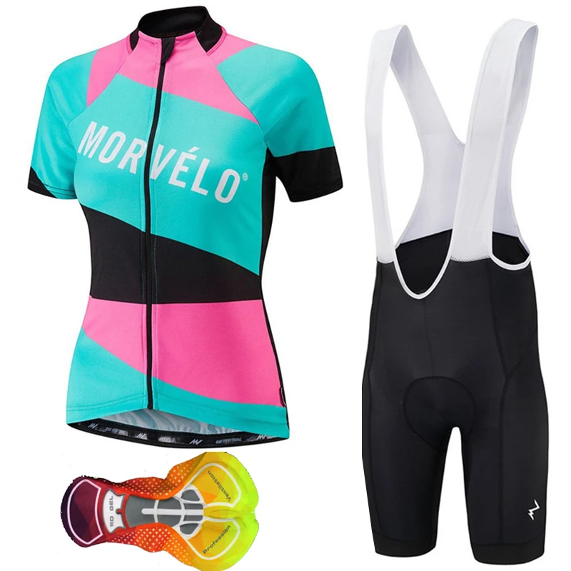 Ropa ciclismo Morvelo 2019 командная велосипедная Джерси с коротким рукавом женская летняя