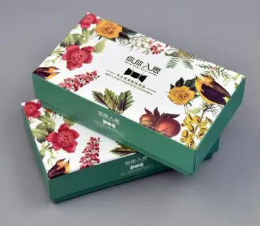 GIFTBOX NINIRUSI Брендовые мужские винтажные свадебные формальные джентльменские шелковые шарфы из полиэстера с галстуком-бабочкой Роскошный узор Пейсли - Цвет: GIFTBOX