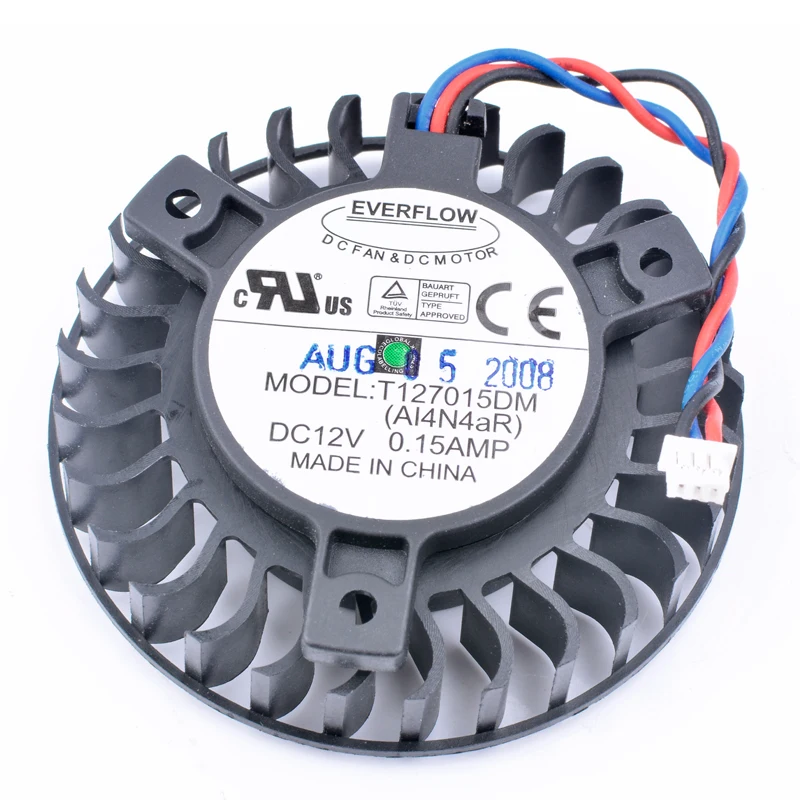 Новый оригинальный игровой вентилятор Asus country 9600GT T127015DM 12 в 0 15 а охлаждающий для