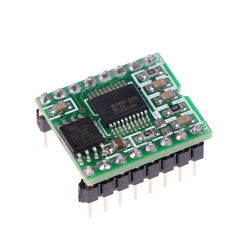 Высококачественный голосовой модуль звук Modue аудио плеер WT588D|Голосовые модули