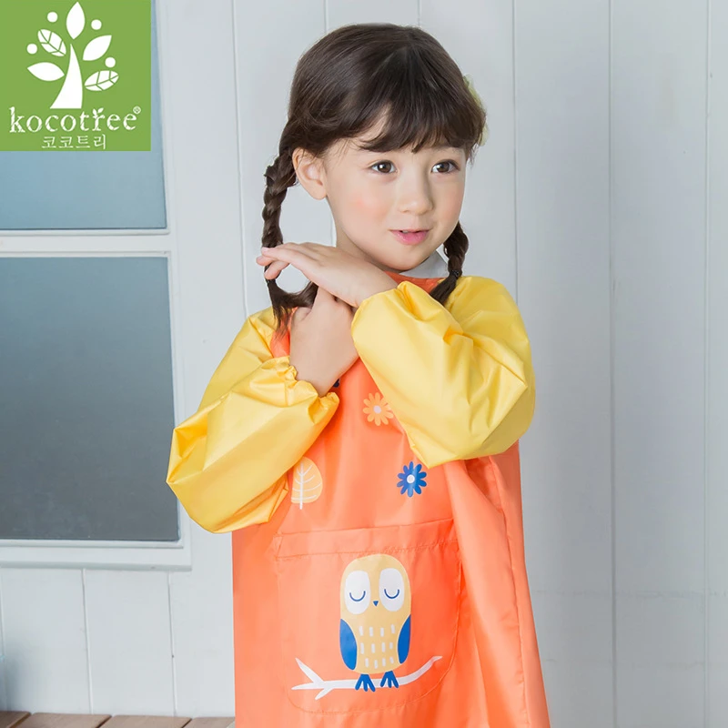 Детские нагрудники с мультяшными животными детские водонепроницаемые длинным